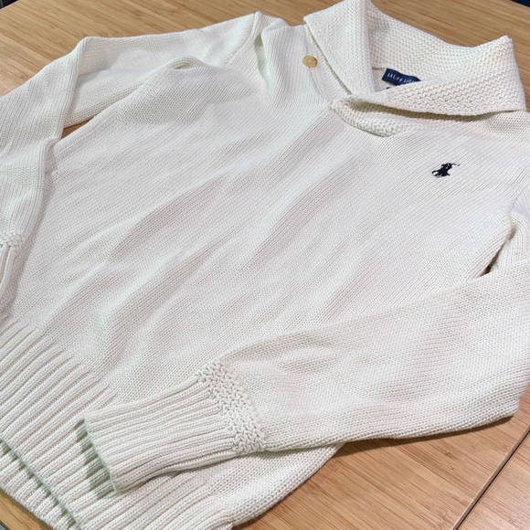 Ralph Lauren Cream Cowl Neck Sweater - Picture 4 of 10